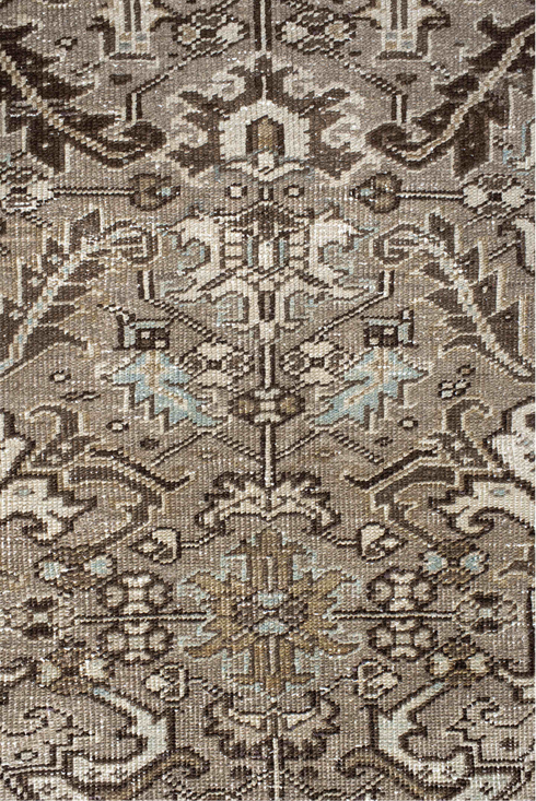 Antique Heriz Area Rug (7' x 8')